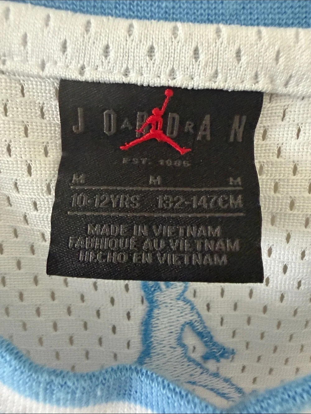 Air Jordan 23 Mesh Basketball Jersey Size Youth Medium